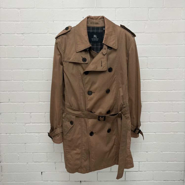 Burberry Black Label Japan Exclusive Brown Trench Coat imagen 1