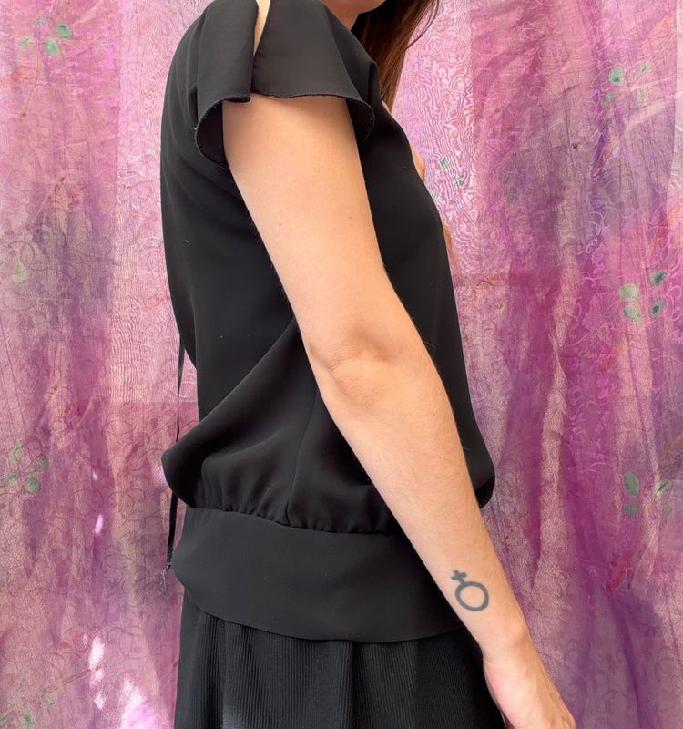 Immagine di Y2K Asymmetrical Topshop Top 3