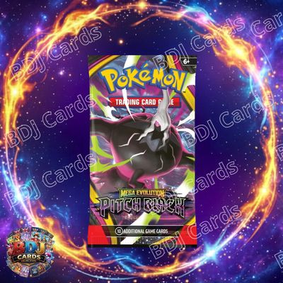 X2 Pokémon Trading Card Game Mega Evolution Pitch Black Booster Pack