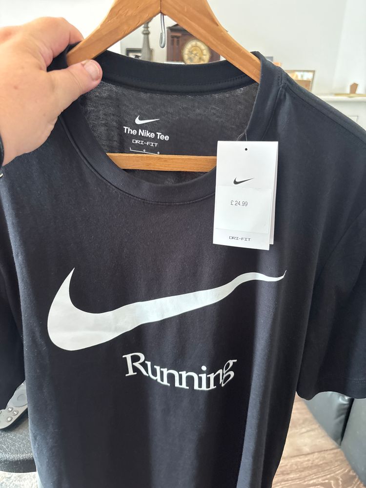 Nike Black Running T-Shirt
