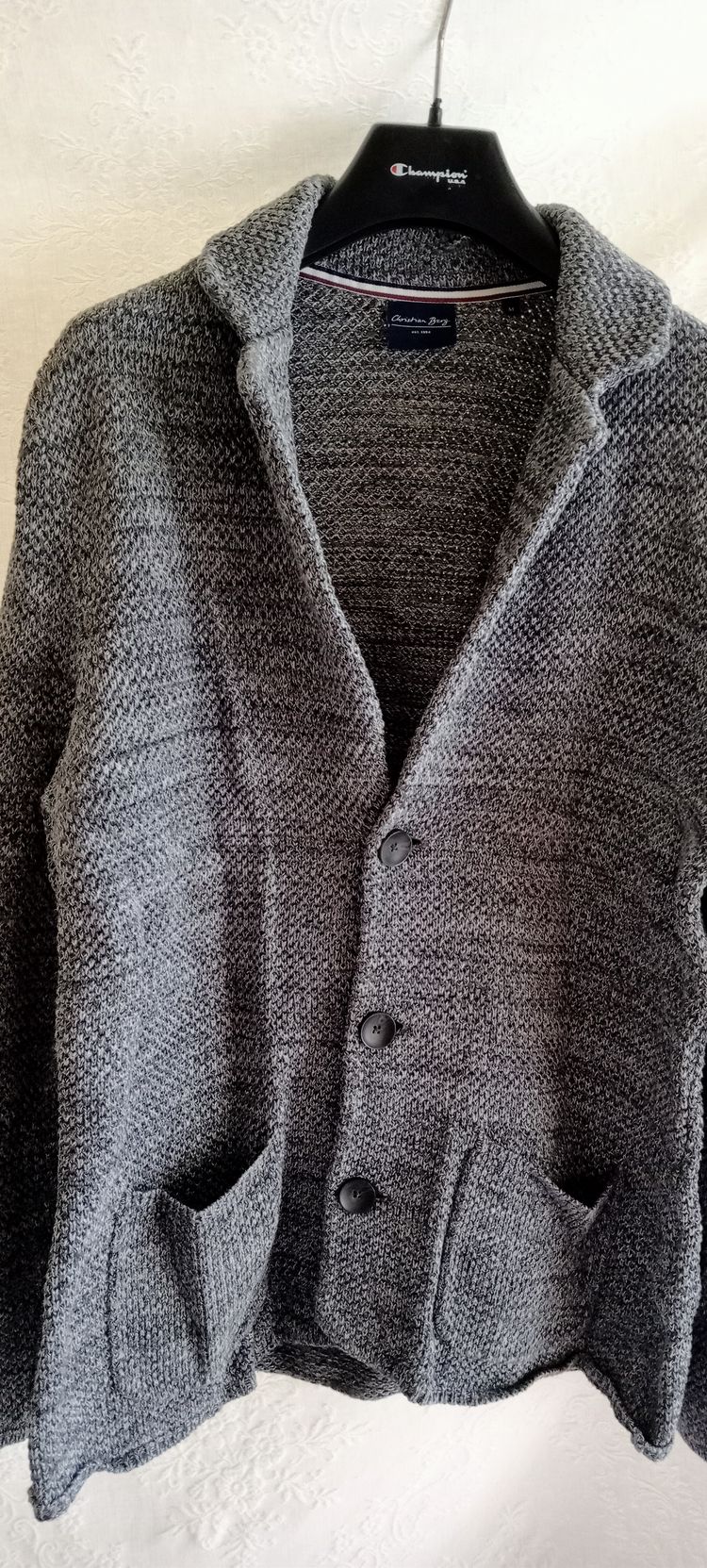 Other grey knitted cardigan product image
