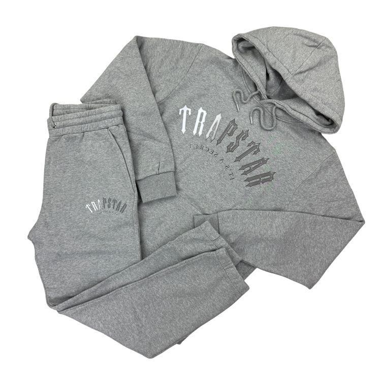 Trapstar Men’s Grey Full Tracksuit image 1