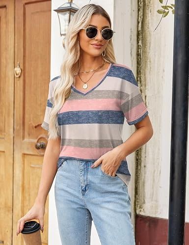 Other Striped V-Neck T-Shirt product image