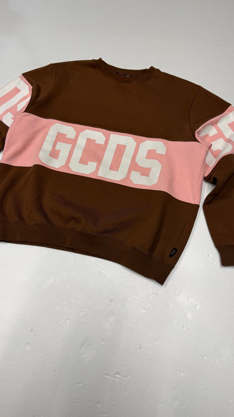Gcds Brown And Pink Sweatshirt M