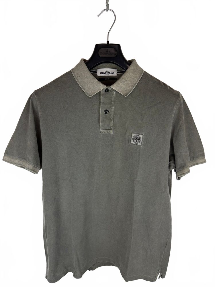Polo grigia Stone Island - Taglia XL