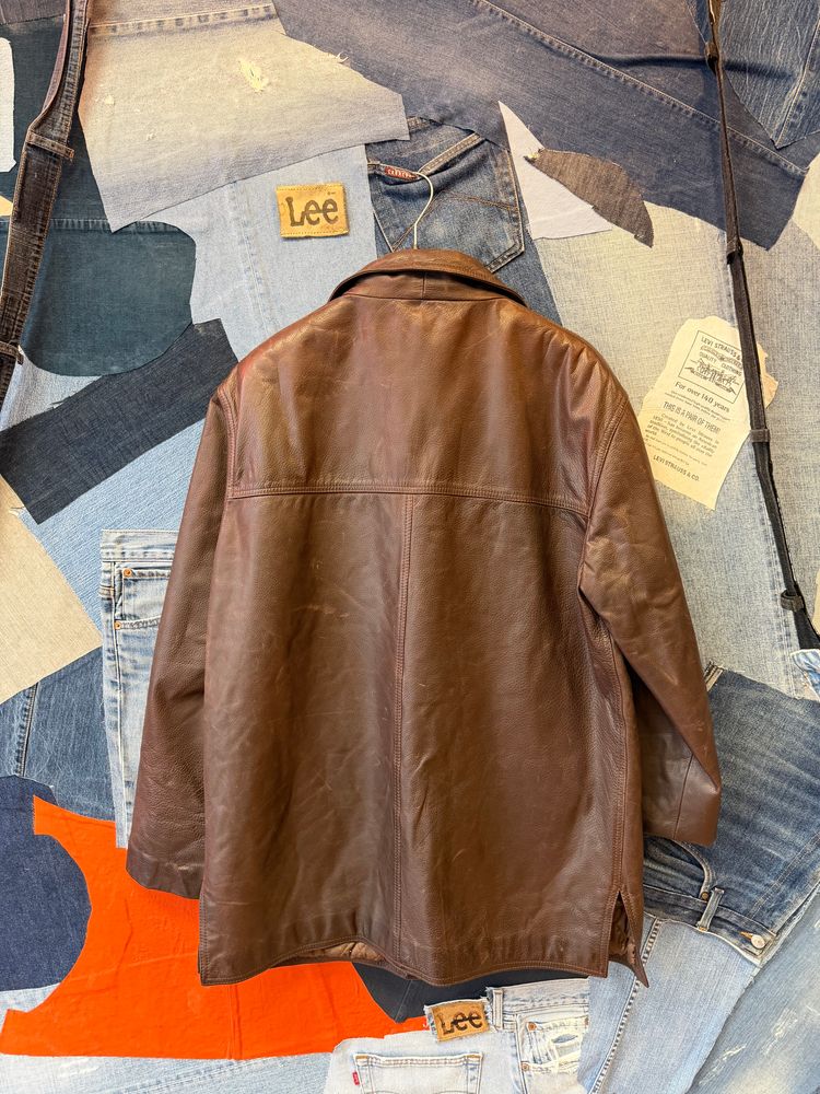 Brown Leather Jacket 2