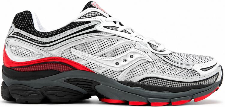 Saucony ProGrid Omni 9 'GREY CRIMSON RED'