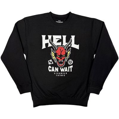 Stranger Things Hell Can Wait Sweatshirt 1