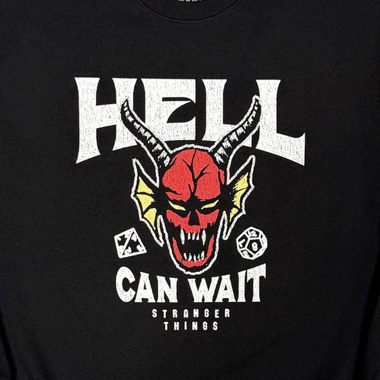 Stranger Things Hell Can Wait Sweatshirt 2