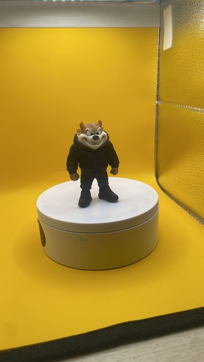 Black Hoodie And Pants Figure