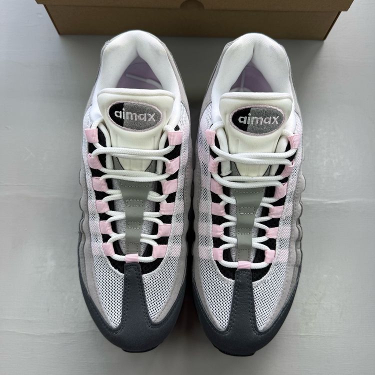 Nike Air Max 95 Size UK 6 OG Big Bubble Pink Foam Black Grey Trainers HJ5996-001 obraz 7