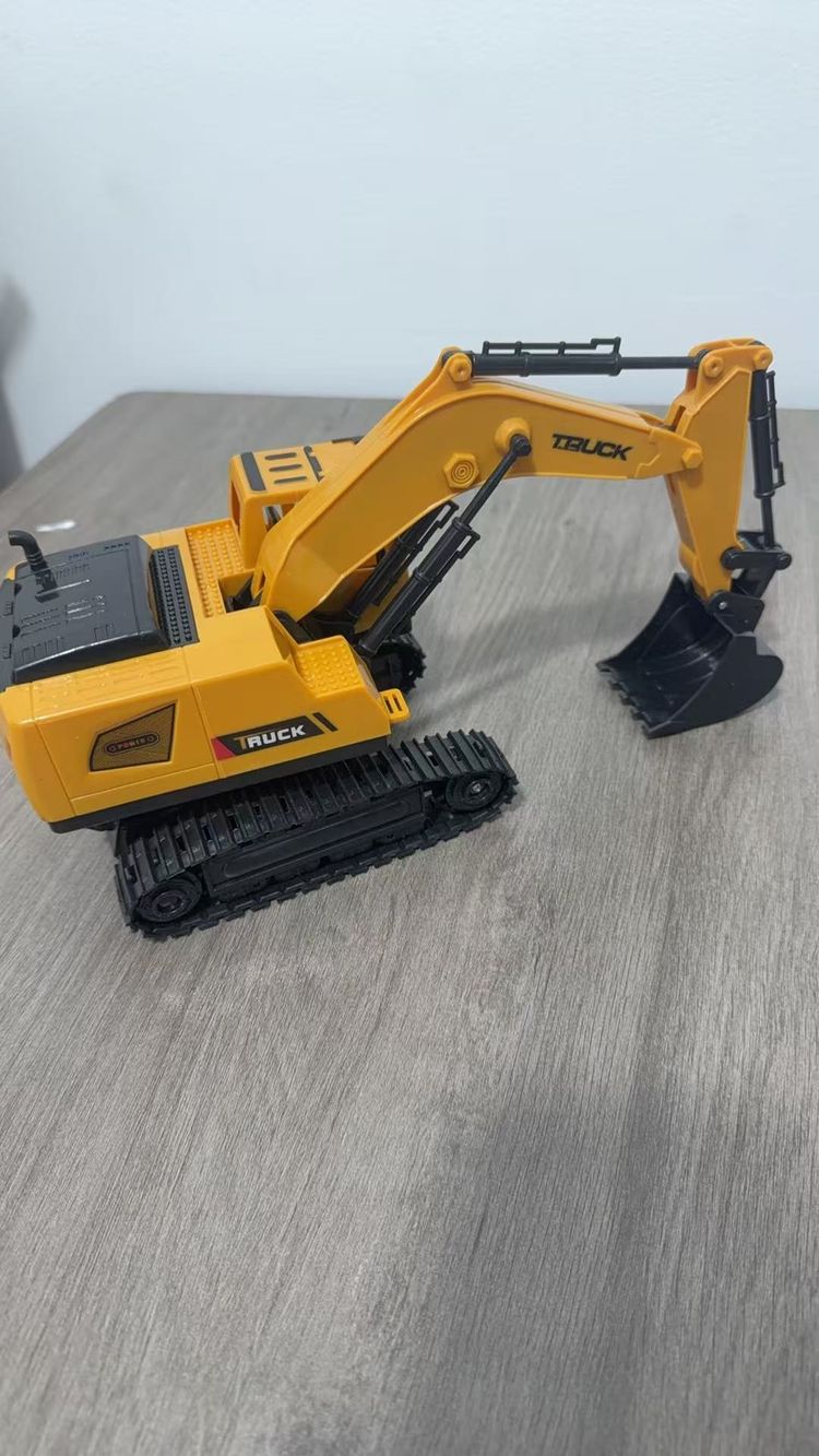 Yellow Toy Excavator