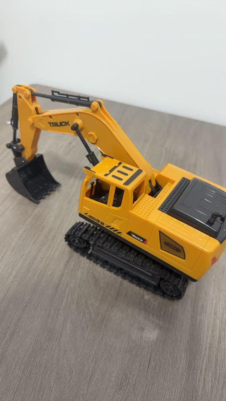 Yellow Toy Excavator obraz 3