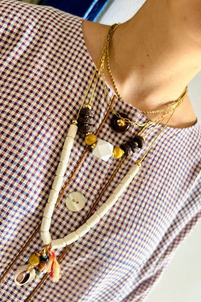Collar Volcanic White