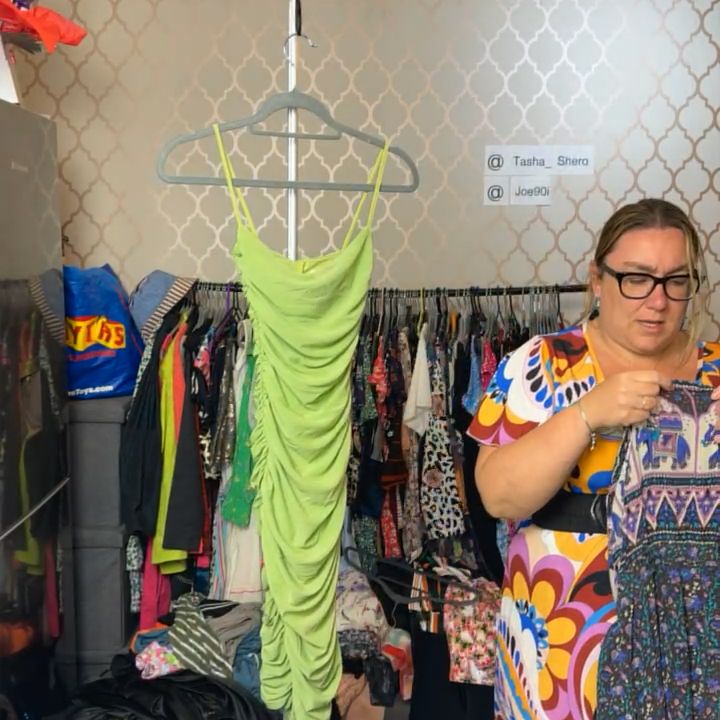 Oh Polly Oh polly size 8 scrunched dress  product image