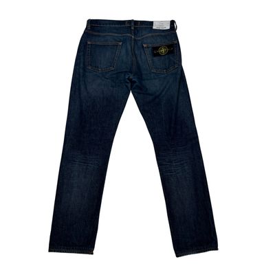 Stone Island Compass badge Jeans Blue Trousers