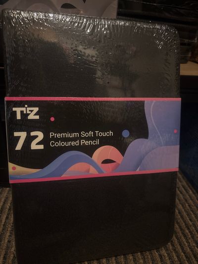 Premium Soft Touch Coloured Pencil Set