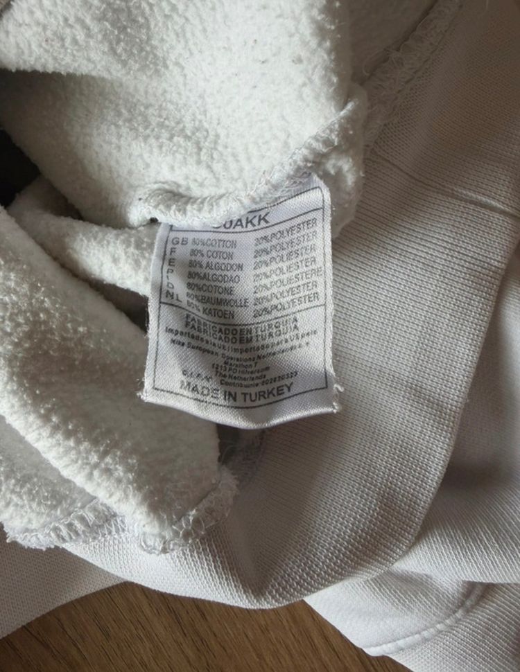 Nike Town London White Sweatshirt imagen 4