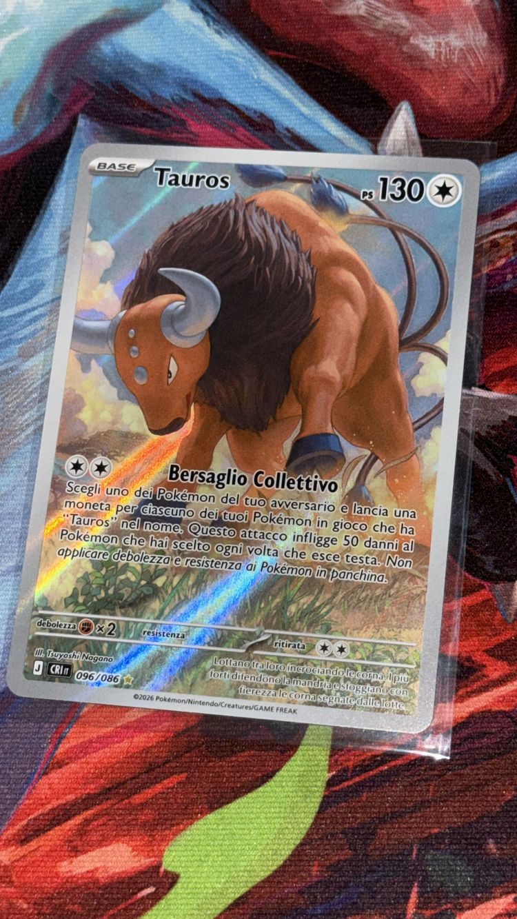 Pokémon Tauros Pokémon Trading Card product image