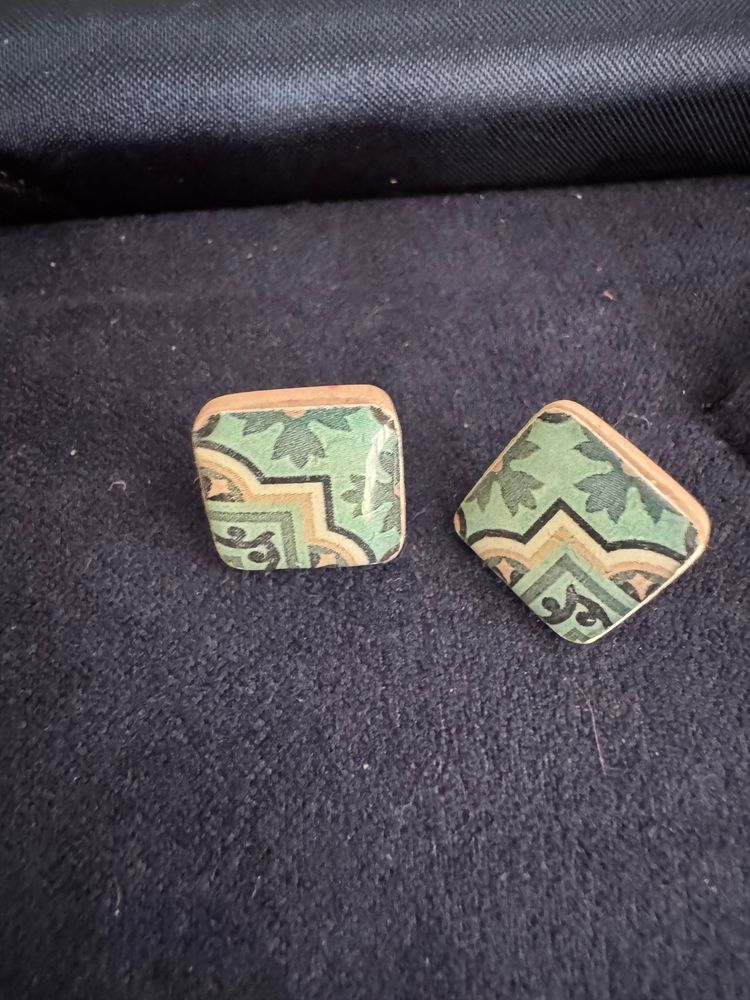 Square Stud Earrings