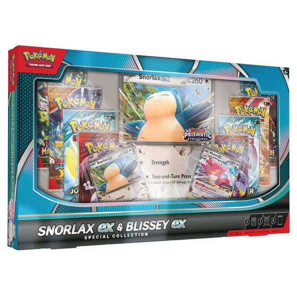 Snorlax Ex & Blissey Ex Special Collection Trading Card Set