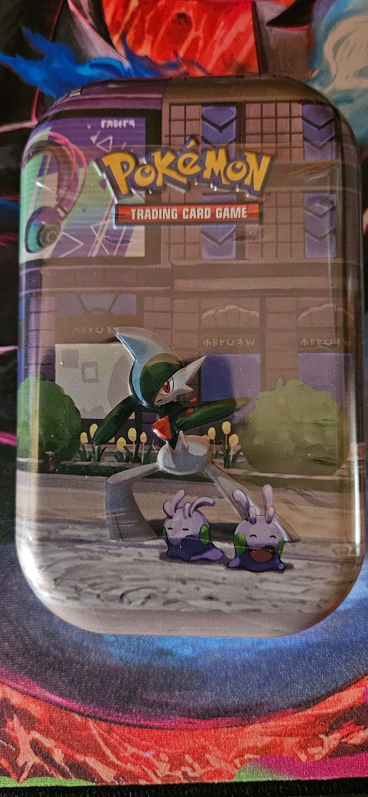 Pokemon lumiose city mini tin gallade