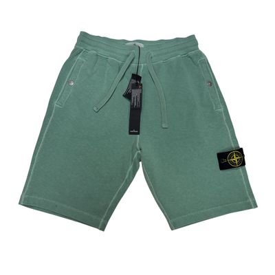Stone Island Closed Loop Jogger Green Shorts
