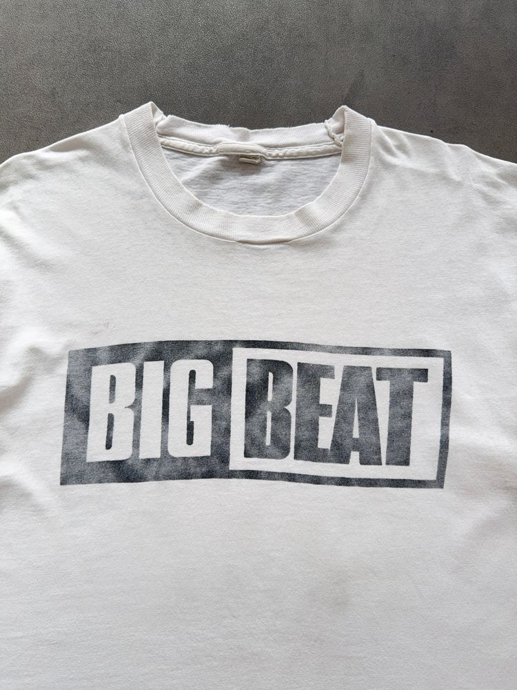 1980s faded Big Beat Records tee (L)