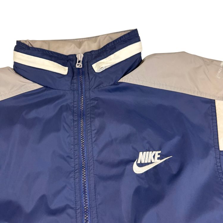 Vintage Nike 90's Premier Full-Zip Track Jacket Navy image 8
