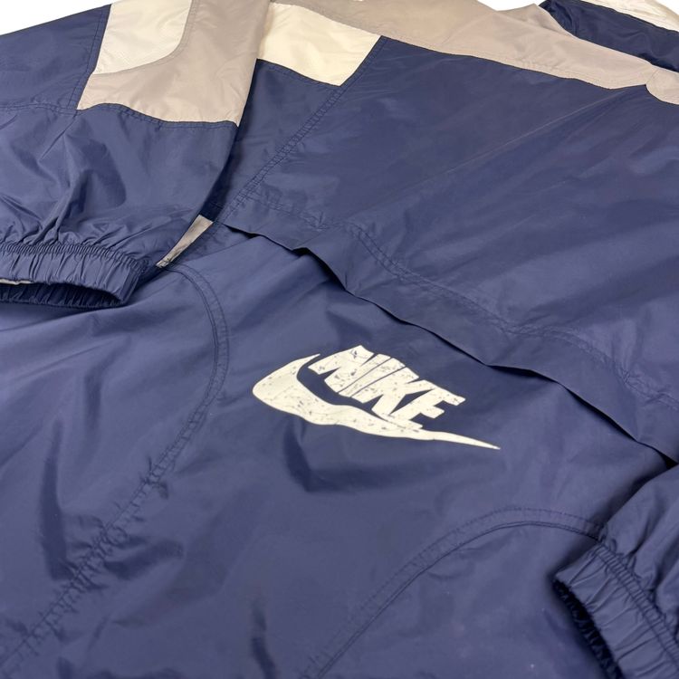 Vintage Nike 90's Premier Full-Zip Track Jacket Navy image 7