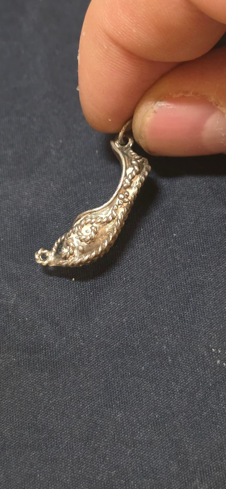 925 Sterling Silver Shoe Charm Pendant image 5