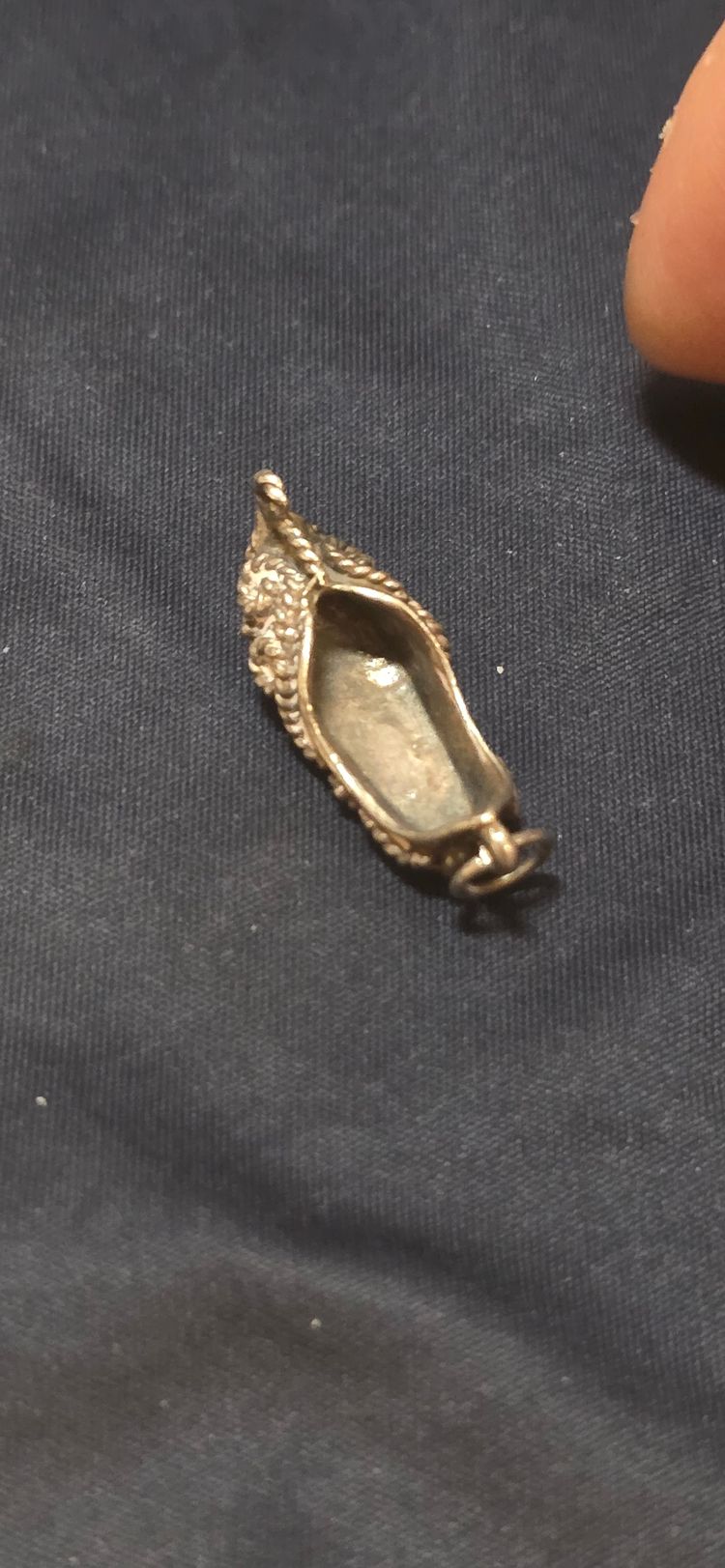 925 Sterling Silver Shoe Charm Pendant image 4