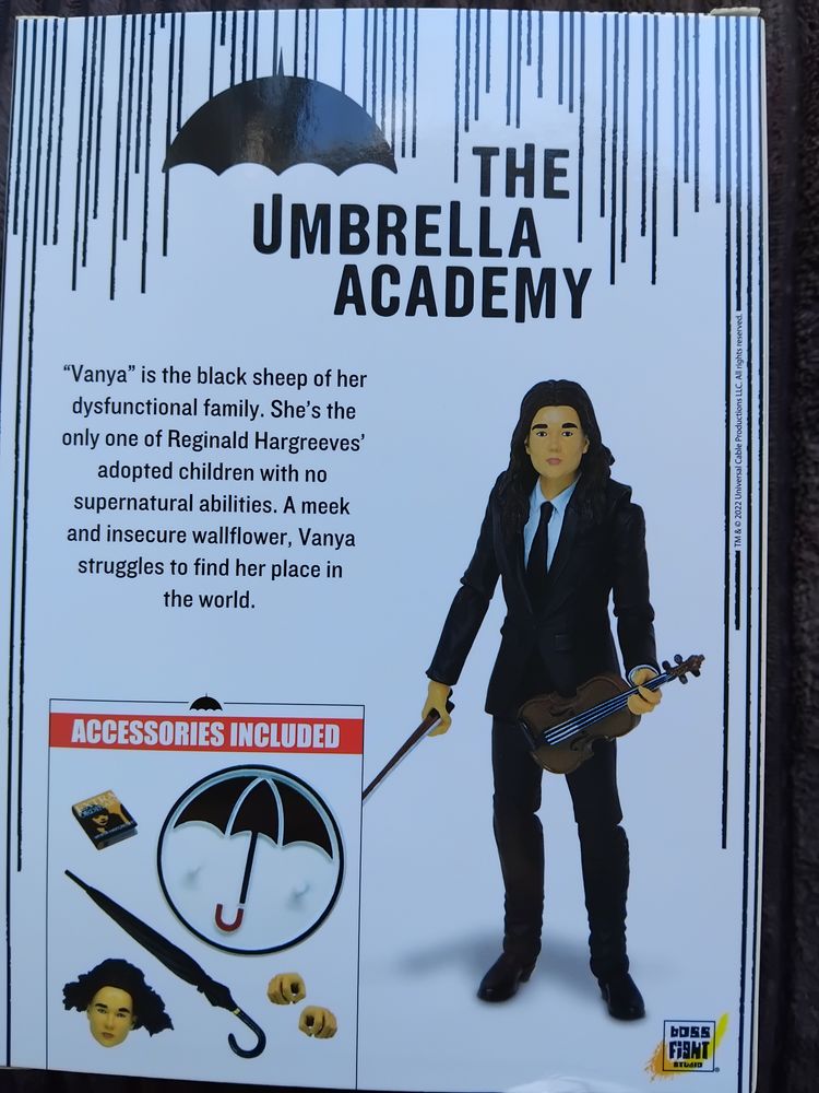 The Umbrella Academy Vanya Action Figure imagen 2