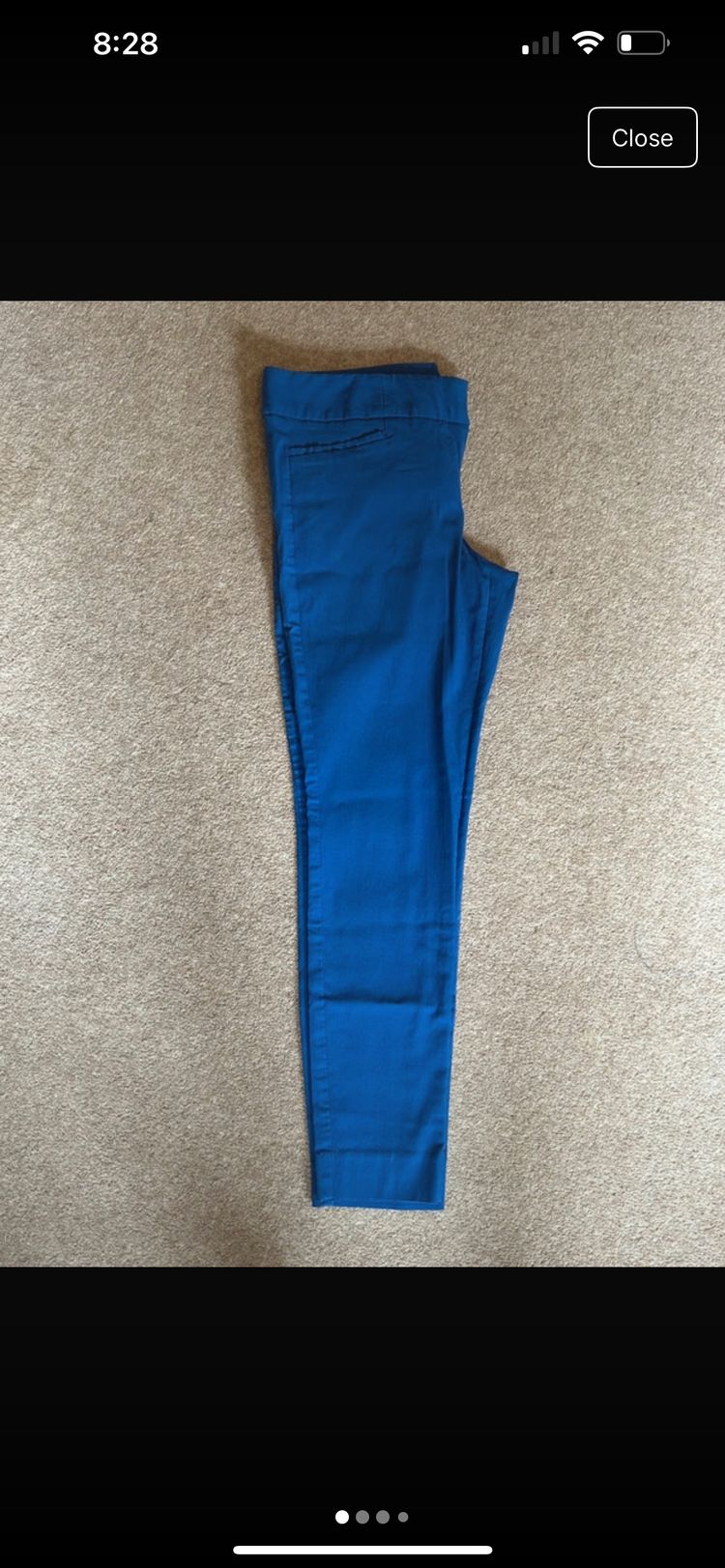 THE LIMITED The Limited Blue Stretch Pants product image