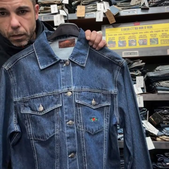 Nudie Jeans el charro giacca jeans taglia XL product image