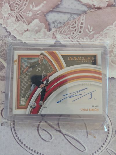 Iunai Simon /96 immaculate Collection Soccer Card