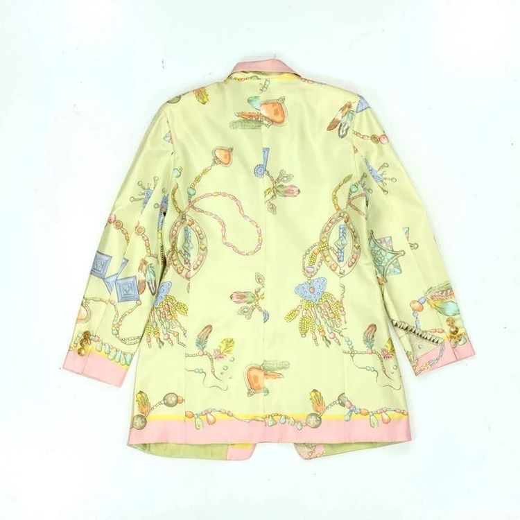Louis Feraud Blazer / silk print blazer image 5