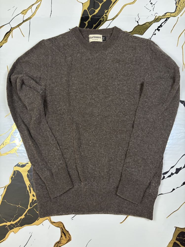 Other Roy Roger'S Brown Crew Neck Wool Sweater product image