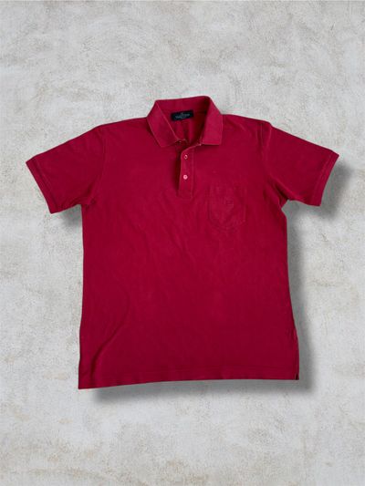 Valentino Jeans red polo shirt