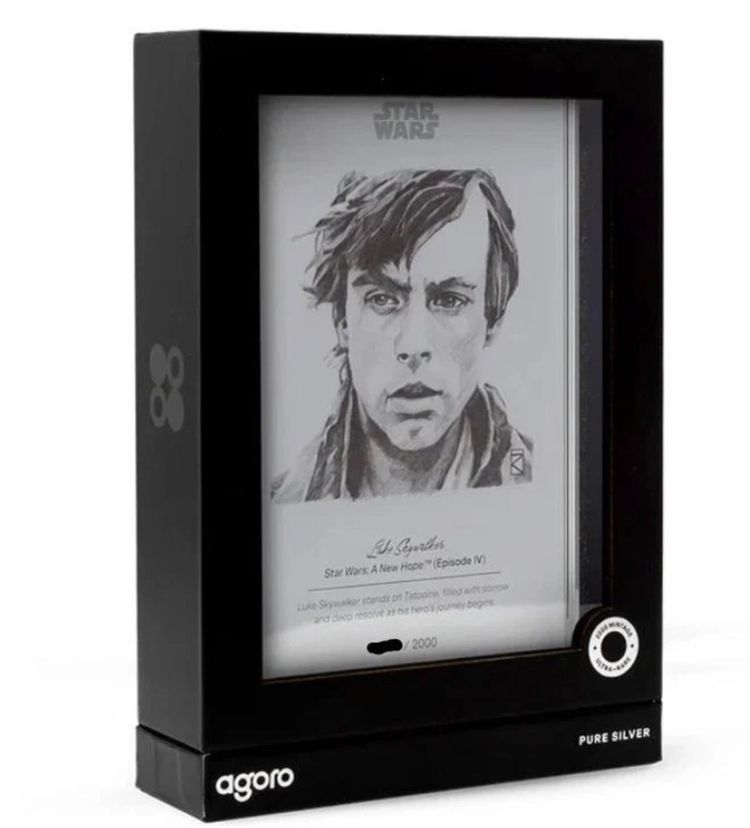 Other Both Luke and Darth Star Wars Pure Silver Collectible Cards product image
