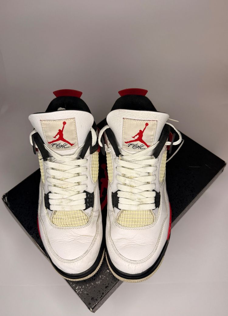 Immagine di Nike Air Jordan 4 Retro Red Cement 2