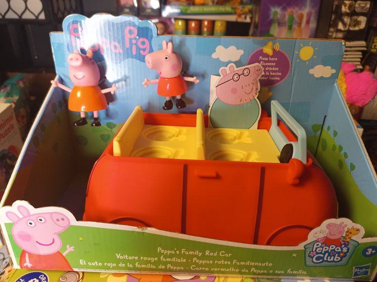 Peppa Pig Family Red Car Playset