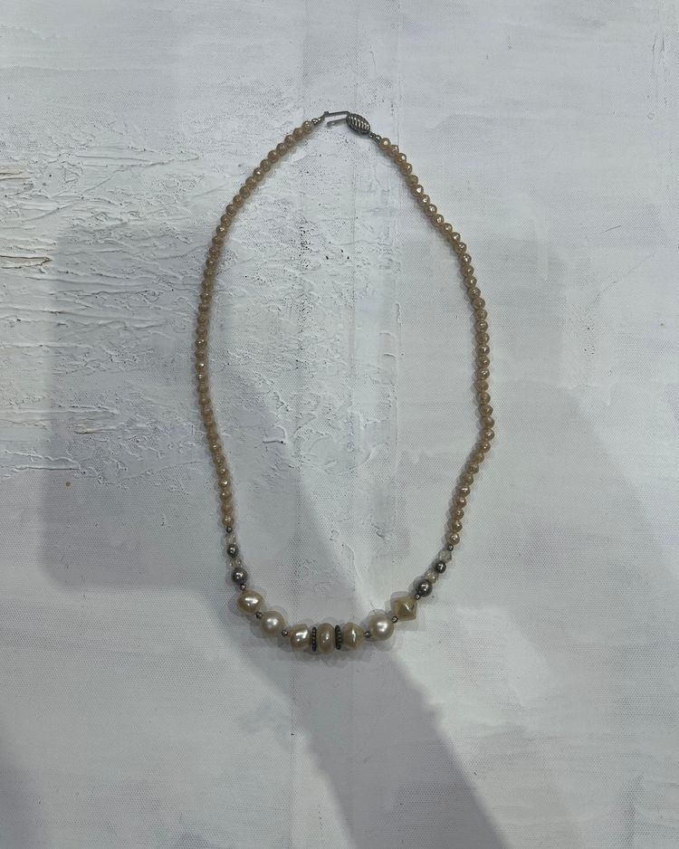 gossip girl drop | one size cream pearl necklace 6