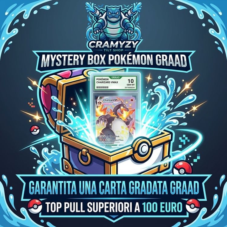 Immagine di Mystery Box Pokémon carta gradata  1
