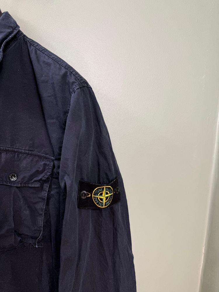 Stone Island Navy Overshirt 5