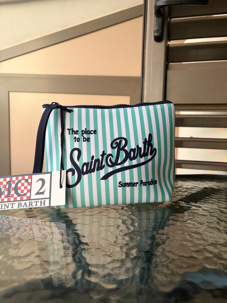 Immagine di Mc2 Saint Barth Striped Pouch Bag 2