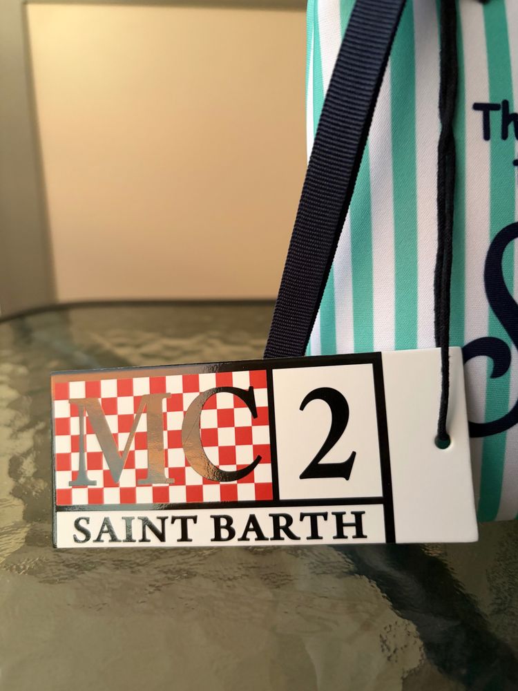 Immagine di Mc2 Saint Barth Striped Pouch Bag 4