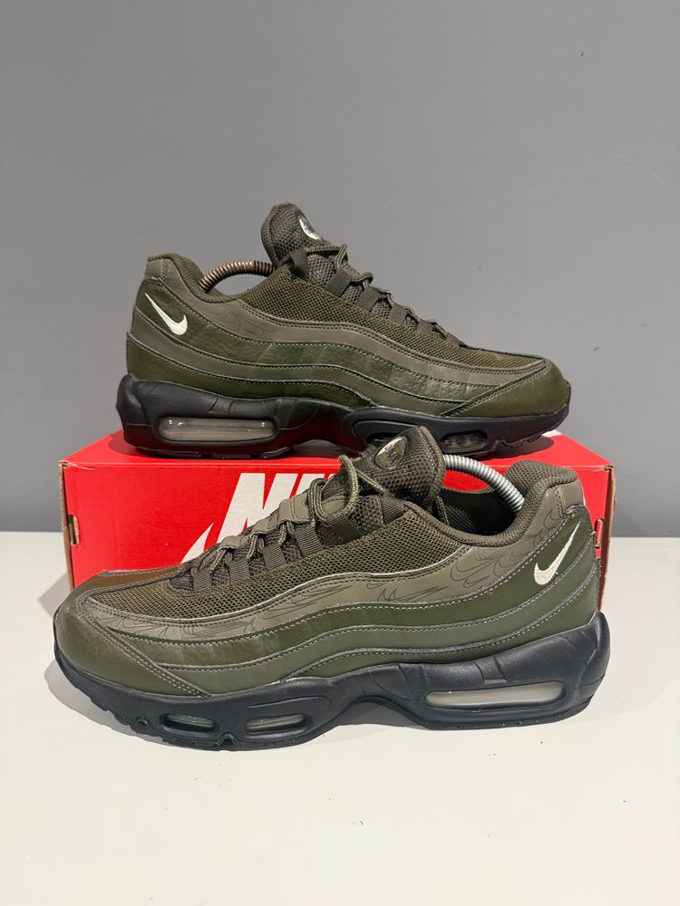 Nike Air Max 95 Cargo Khaki Reflective UK 10 (No Box) imagen 1