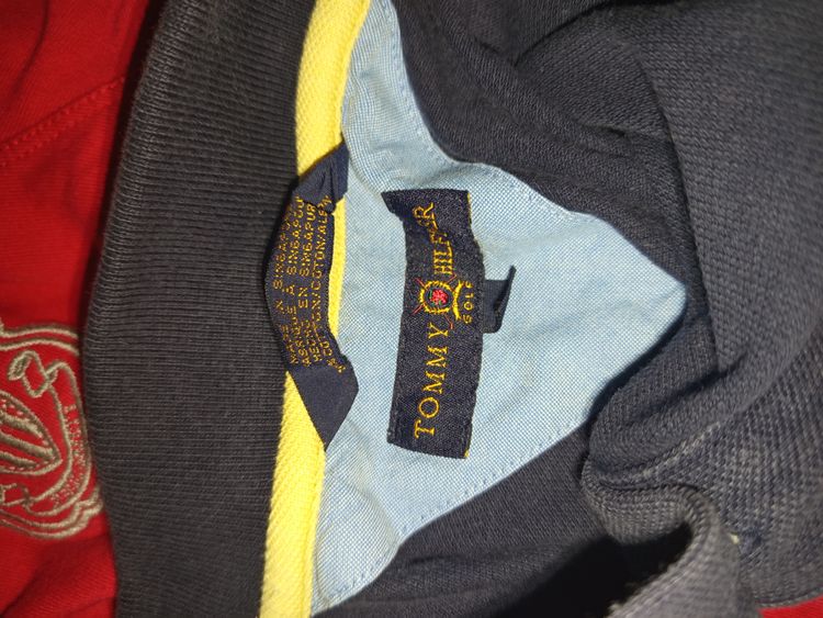Tommy Hilfiger Navy Blue Polo Shirt obraz 3