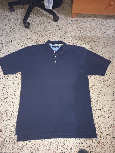 Tommy Hilfiger Navy Blue Polo Shirt